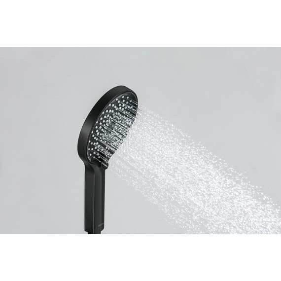 Душевой гарнитур Aquatek Лугано AQ2035MB, чёрный матовый фото 4