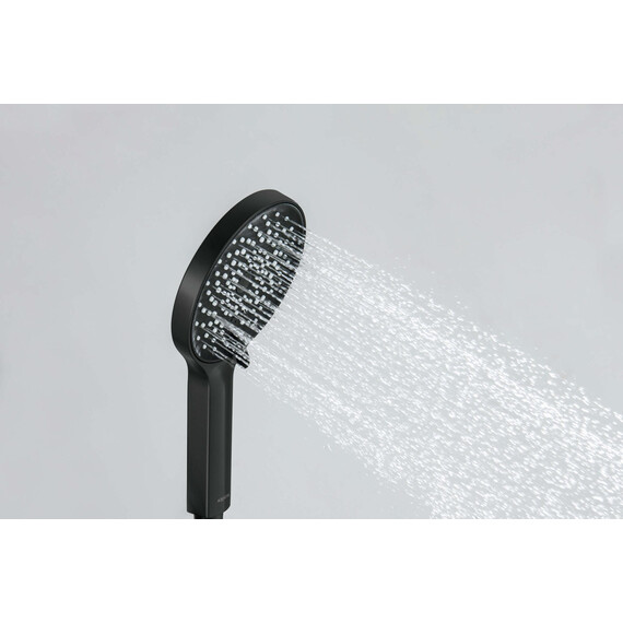 Душевой гарнитур Aquatek Лугано AQ2035MB, чёрный матовый фото 5