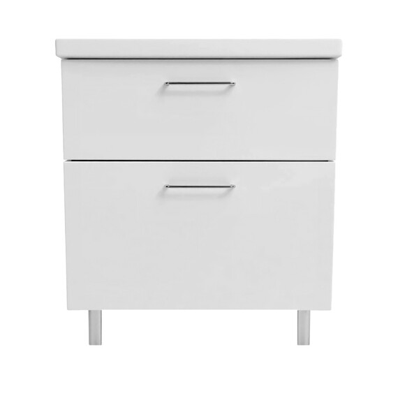 Тумба напольная с раковиной Azario Ника 70Н см CS00106461 (раковина Monte Neo 70) фото 3