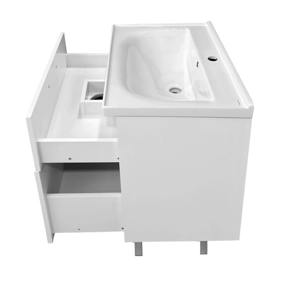 Тумба напольная с раковиной Azario Ника 70Н см CS00106461 (раковина Monte Neo 70) фото 8