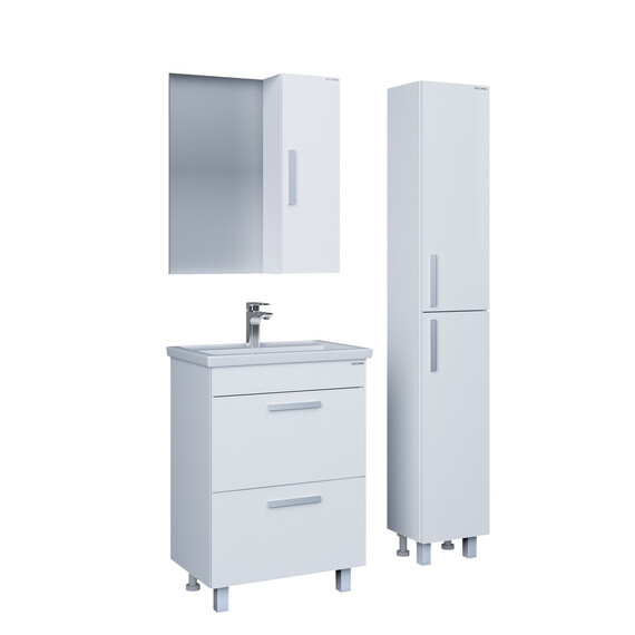 Тумба напольная с раковиной Grossman Нео 60 см 106028, белый фото 7