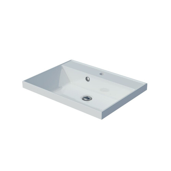 Тумба напольная с раковиной Grossman Меркадо 60 см 106071, графит матовая фото 3