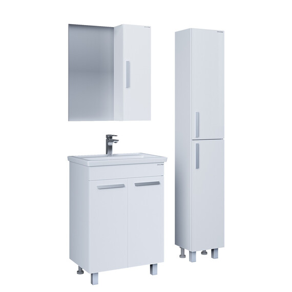 Тумба напольная с раковиной Grossman Нео 70 см 107013, белый фото 6