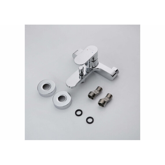 Набор смесителей 3 в 1 для душа Aquatek Альфа AQ1930CR фото 12