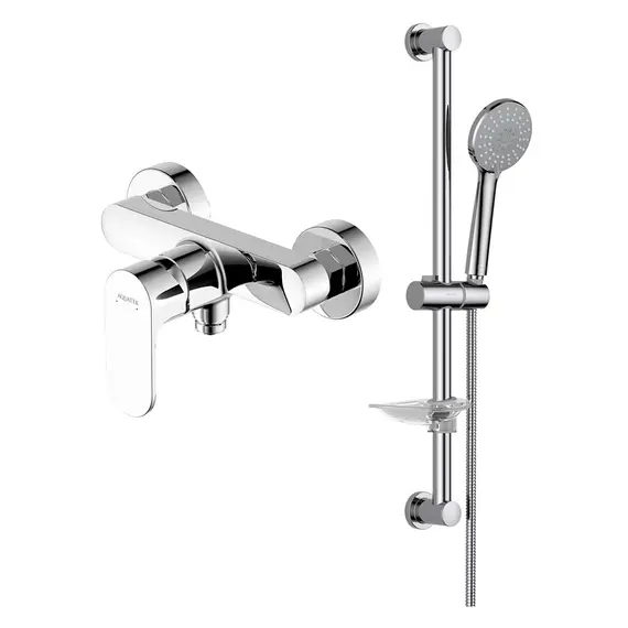 Смеситель для душа Aquatek Альфа AQ2013CR с душевым гарнитуром фото 