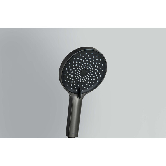 Ручной душ Aquatek Лугано AQ2201BGM, оружейная сталь фото 5