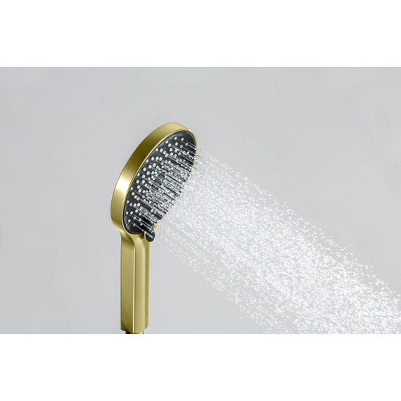 Ручной душ Aquatek Лугано AQ2201BG, золото шлифованное фото 7