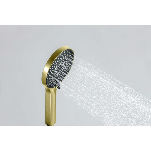 Ручной душ Aquatek Лугано AQ2201BG, золото шлифованное фото 8
