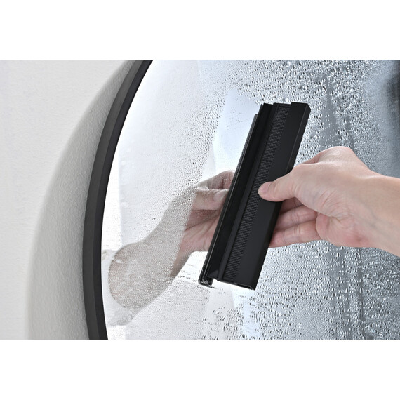 Полка Aquatek AQ4966MB со стеклоочистителем, цвет чёрный матовый фото 10