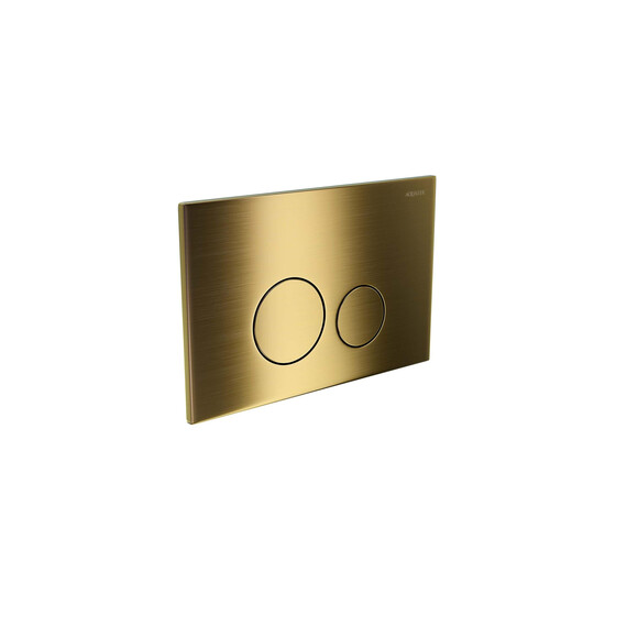 Кнопка смыва Aquatek KDI-0000038, титановое золото матовое фото 2