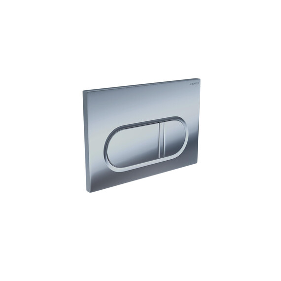 Кнопка смыва Aquatek KDI-0000044, хром матовый фото 2