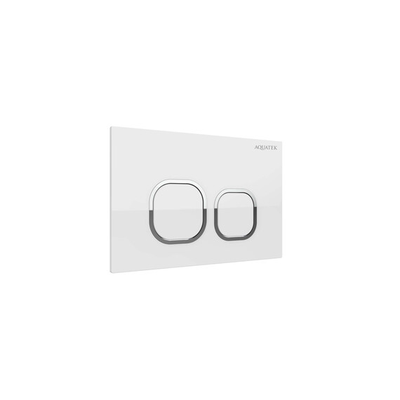 Кнопка смыва Aquatek KDI-0000056, белый фото 2