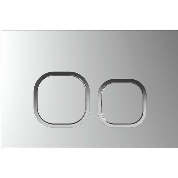 Кнопка смыва Aquatek KDI-0000058, хром матовый фото 
