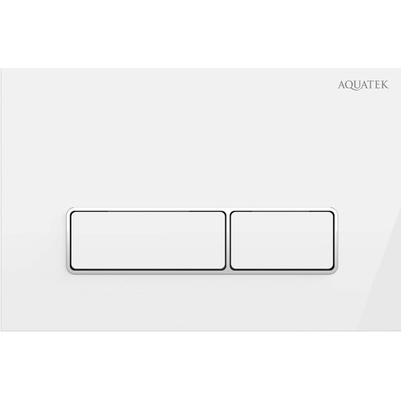 Кнопка смыва Aquatek KDI-0000061, белый фото 