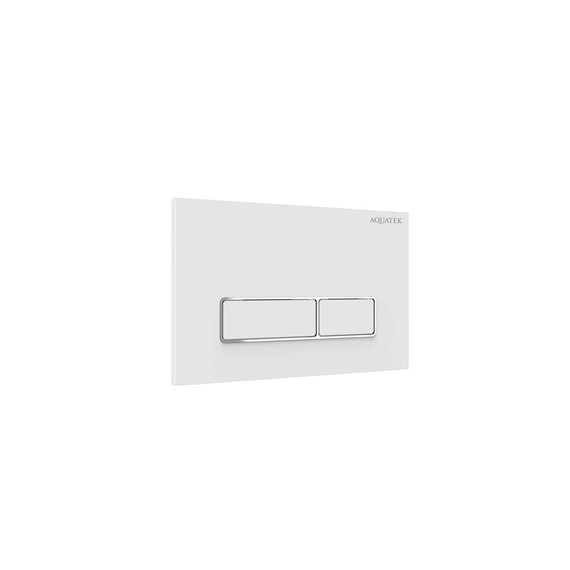 Кнопка смыва Aquatek KDI-0000061, белый фото 2