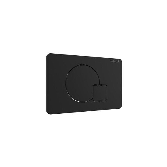Кнопка смыва Aquatek KDI-0000069, чёрный матовый фото 2