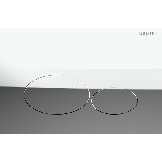 Кнопка смыва Aquatek KDI-0000072, хром глянцевый фото 