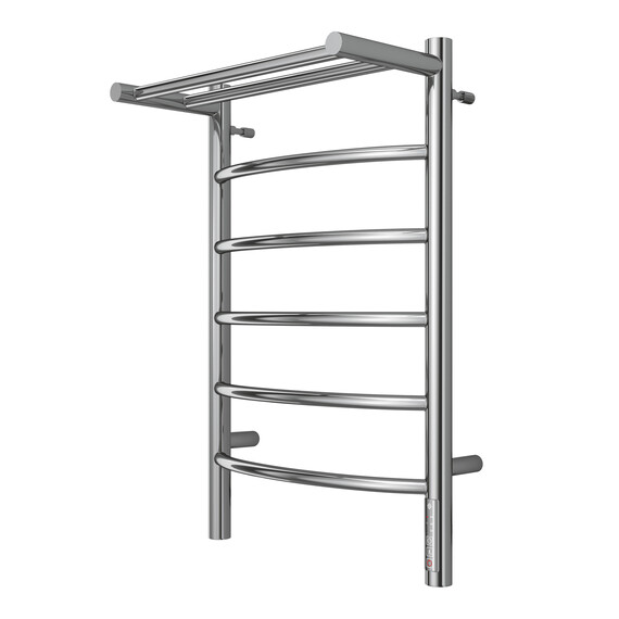 Полотенцесушитель электрический Terminus Классик с полкой П6 400x650 мм 4670078531384 фото 