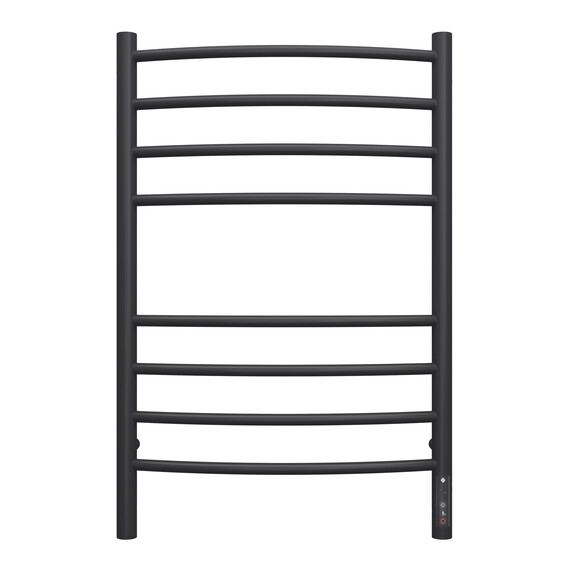 Полотенцесушитель электрический Terminus Классик П8 500x800 мм 4670078527608, чёрный матовый фото 2