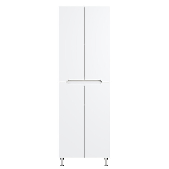 Пенал напольный Mirsant Soho 60 см, белый фото 3