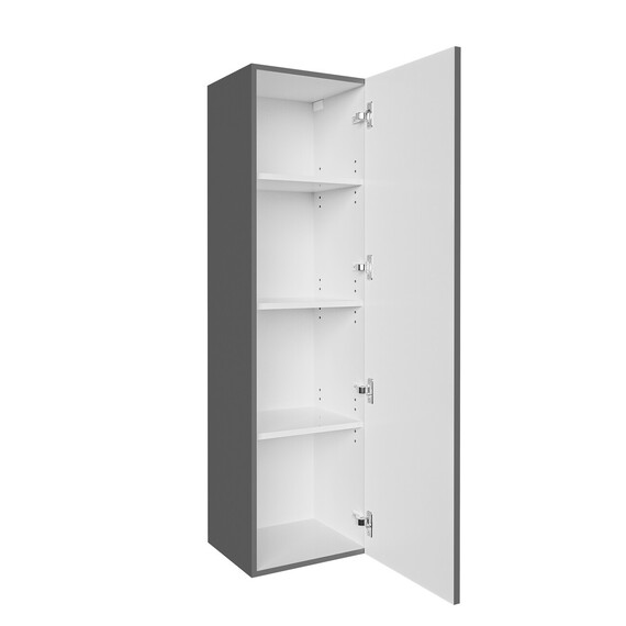 Пенал подвесной Grossman Луксор 42 см 303549, графит матовый фото 2