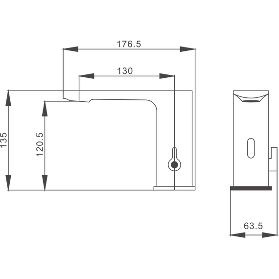 Смеситель для раковины сенсорный Belz B523 фото 2