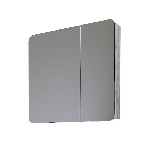 Зеркало-шкаф Grossman Талис 80 см 208009 L, бетон пайн фото 