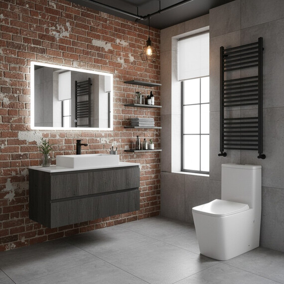 Унитаз-моноблок безободковый Grossman Classic GR-4486SQ с тонкой крышкой микролифт (система смыва Торнадо) фото 14