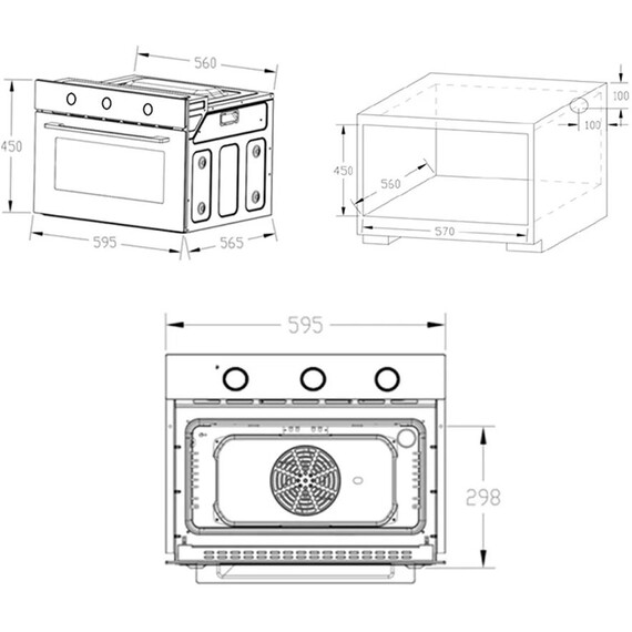 Электрический духовой шкаф NordFrost HM 5060 B фото 8