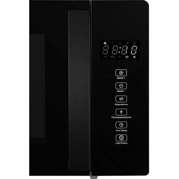 Отдельностоящая микроволновая печь Hiberg i-VM 4088 B (чёрное стекло) фото 7