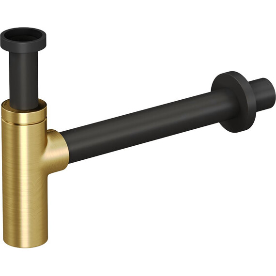 Сифон для умывальника Allen Brau Priority 5.31025-GB31, золото/чёрный фото 