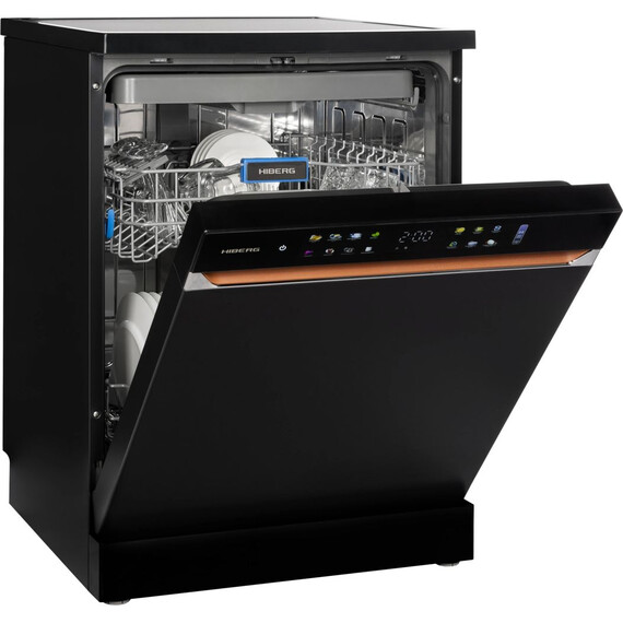 Отдельностоящая посудомоечная машина Hiberg i-Q 6815 LB фото 9