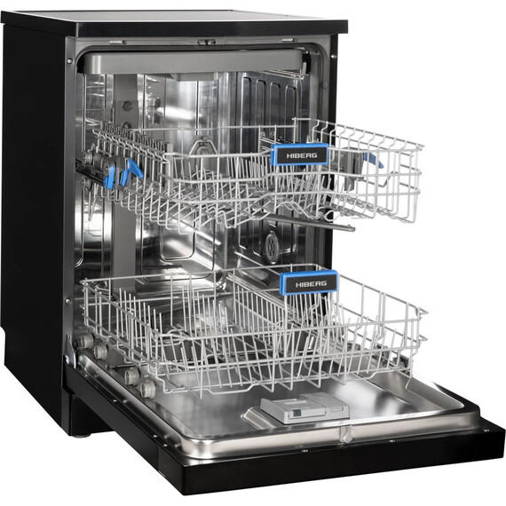 Отдельностоящая посудомоечная машина Hiberg i-Q 6815 LB фото 10