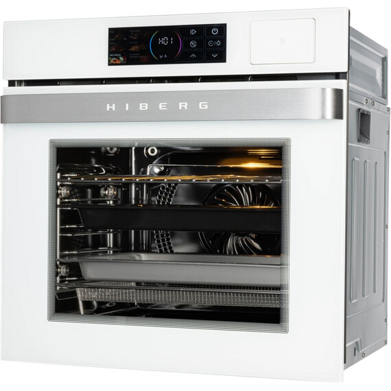 Электрический духовой шкаф Hiberg S-VM 6415 W SMART фото 4