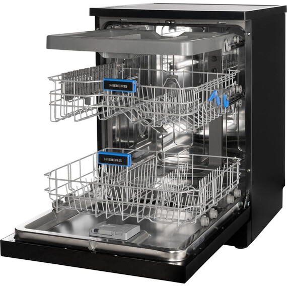 Отдельностоящая посудомоечная машина Hiberg i-Q 6815 LB фото 5