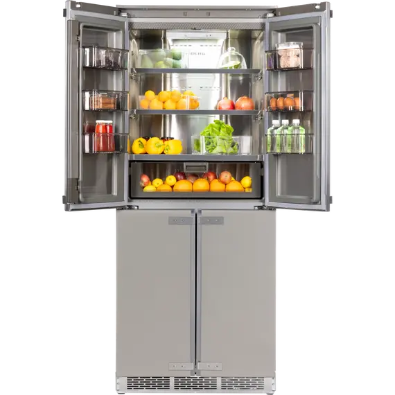 Встраиваемый двухкамерный холодильник Hiberg i-RFQB 550 NFG фото 2