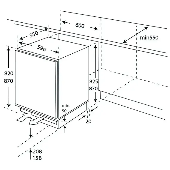 Встраиваемый морозильник (морозильная камера) Nordfrost i-NFB 150 W фото 5