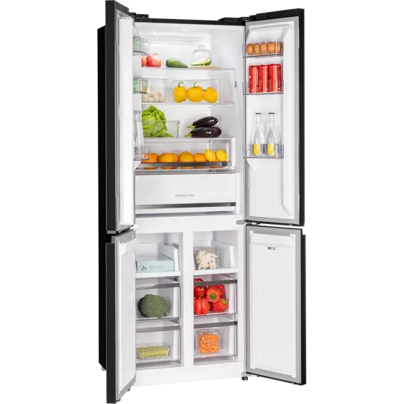 Двухкамерный холодильник Nordfrost RFQ 440 NFGB inverter фото 5