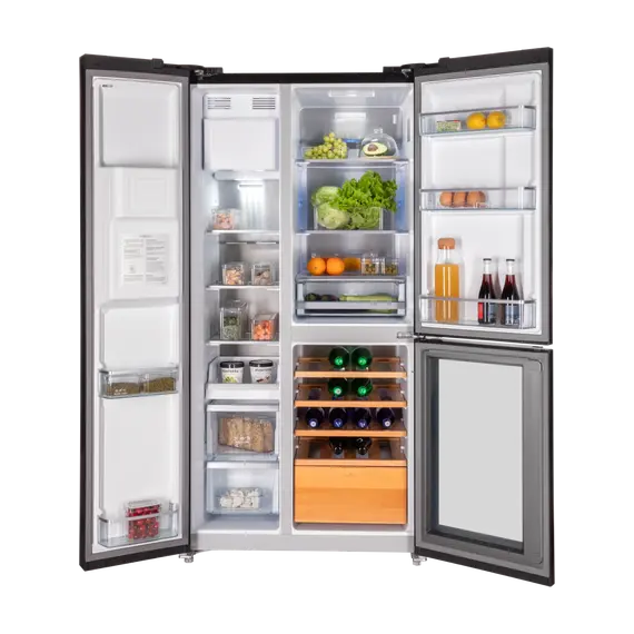 Холодильник Side by Side Hiberg i-RFS 750G B фото 3