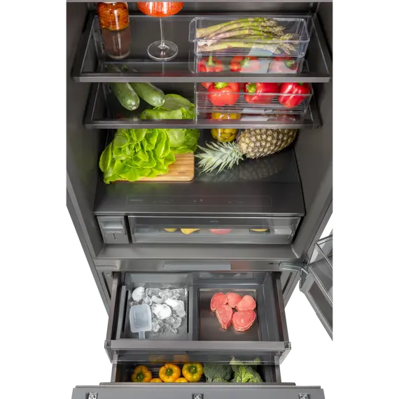 Встраиваемый двухкамерный холодильник Hiberg S-RFC 600 B фото 17