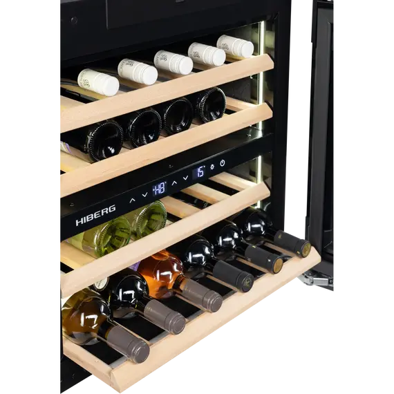 Встраиваемый винный шкаф Hiberg ROYAL W 60 фото 11