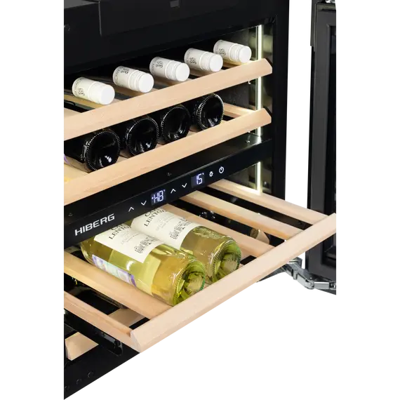 Встраиваемый винный шкаф Hiberg ROYAL W 60 фото 10