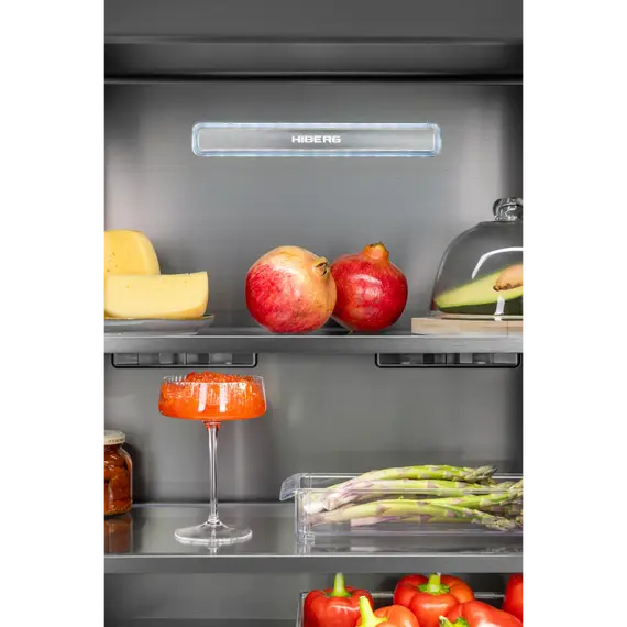 Встраиваемый двухкамерный холодильник Hiberg S-RFC 600 B фото 11