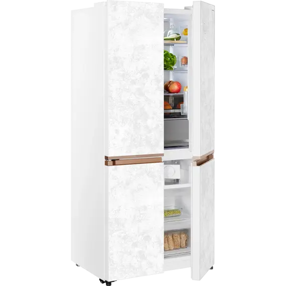 Двухкамерный холодильник Hiberg i-RFQ 630G WS фото 4