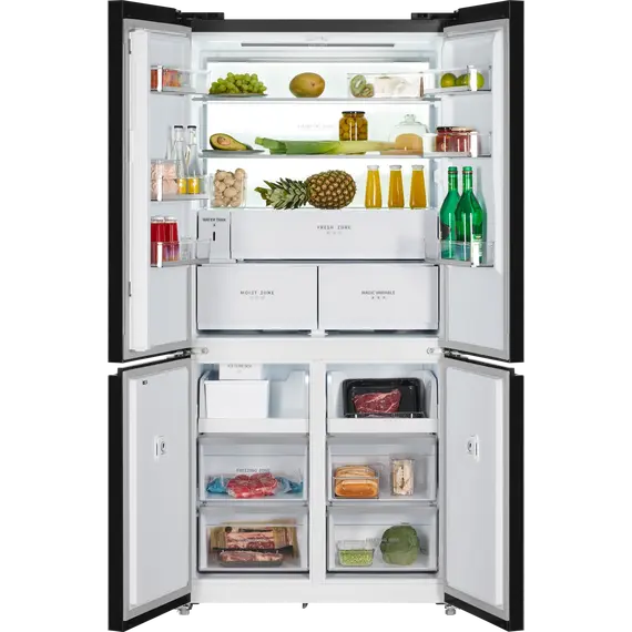 Двухкамерный холодильник Hiberg i-RFQ 705G Y фото 2