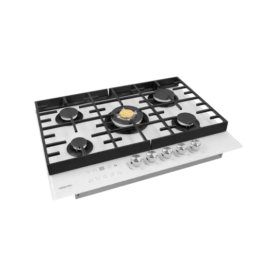 Газовая варочная поверхность Hiberg VM 7255 W фото 4