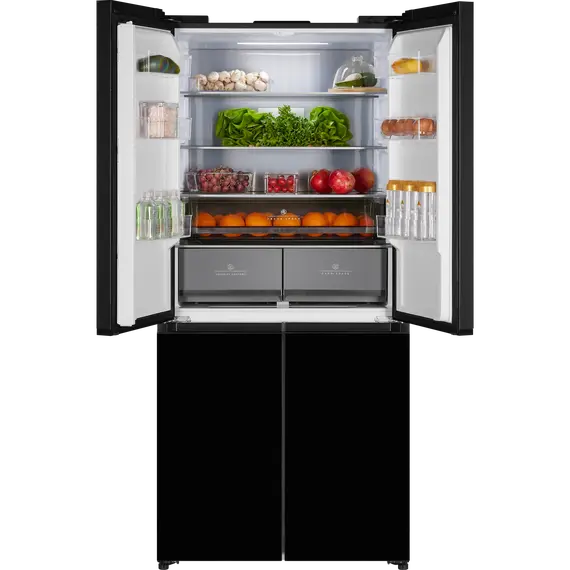 Двухкамерный холодильник Hiberg i-RFQ 630G B фото 2