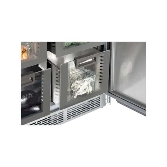 Встраиваемый двухкамерный холодильник Hiberg i-RFQB 550 NFG фото 16