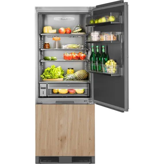 Встраиваемый двухкамерный холодильник Hiberg S-RFC 600 B фото 