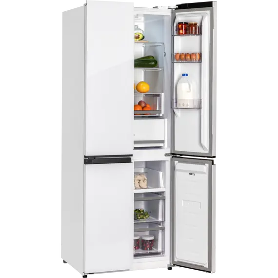 Двухкамерный холодильник Nordfrost RFQ 440 NFGW inverter фото 4